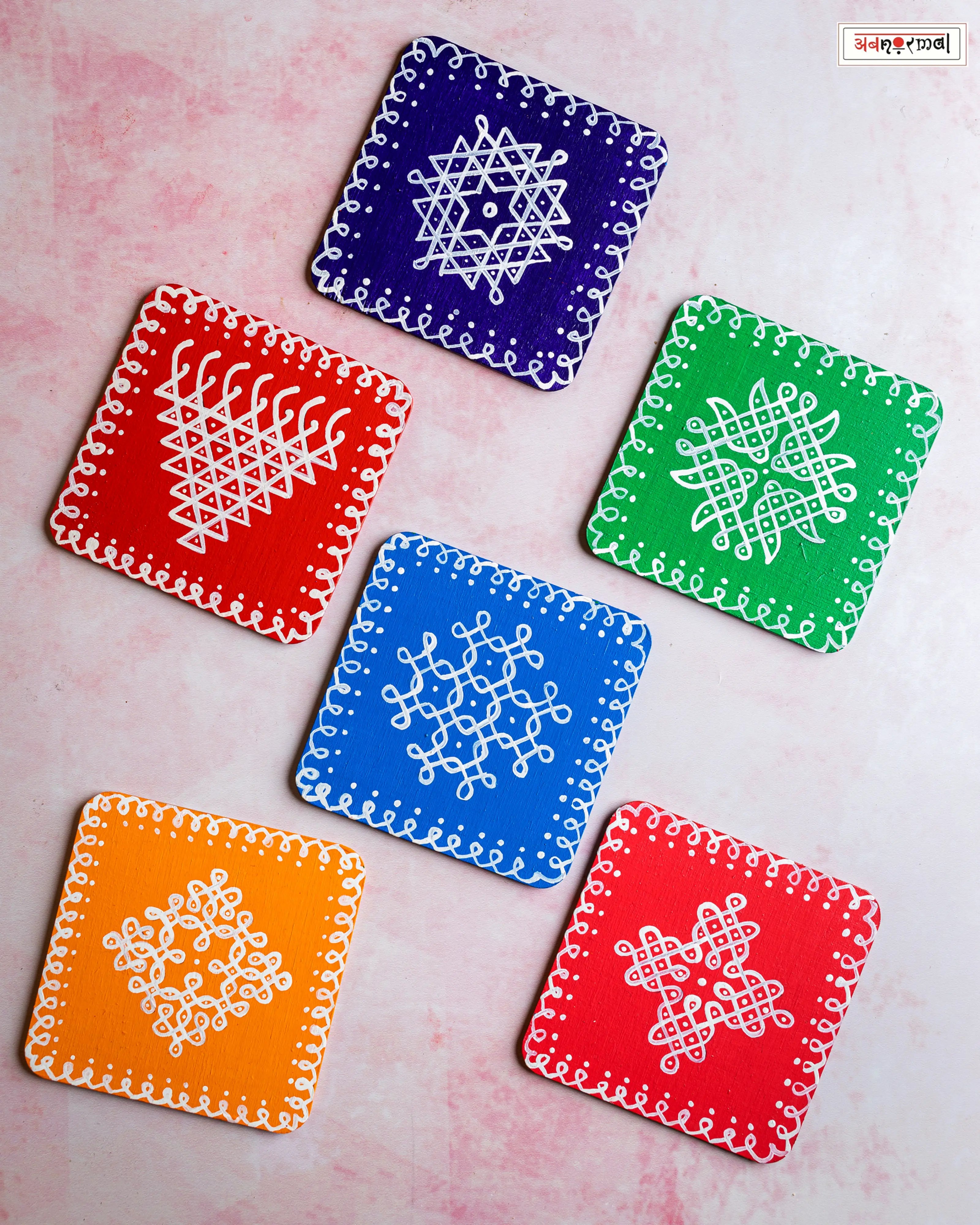 KOLAM  - TRAY & COASTER SET