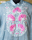 PADMA - JAMDANI LONG KURTA