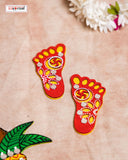 SHRIPAADAM - RANGOLI FLOOR TILES (SOLD AS A SET OF 4)