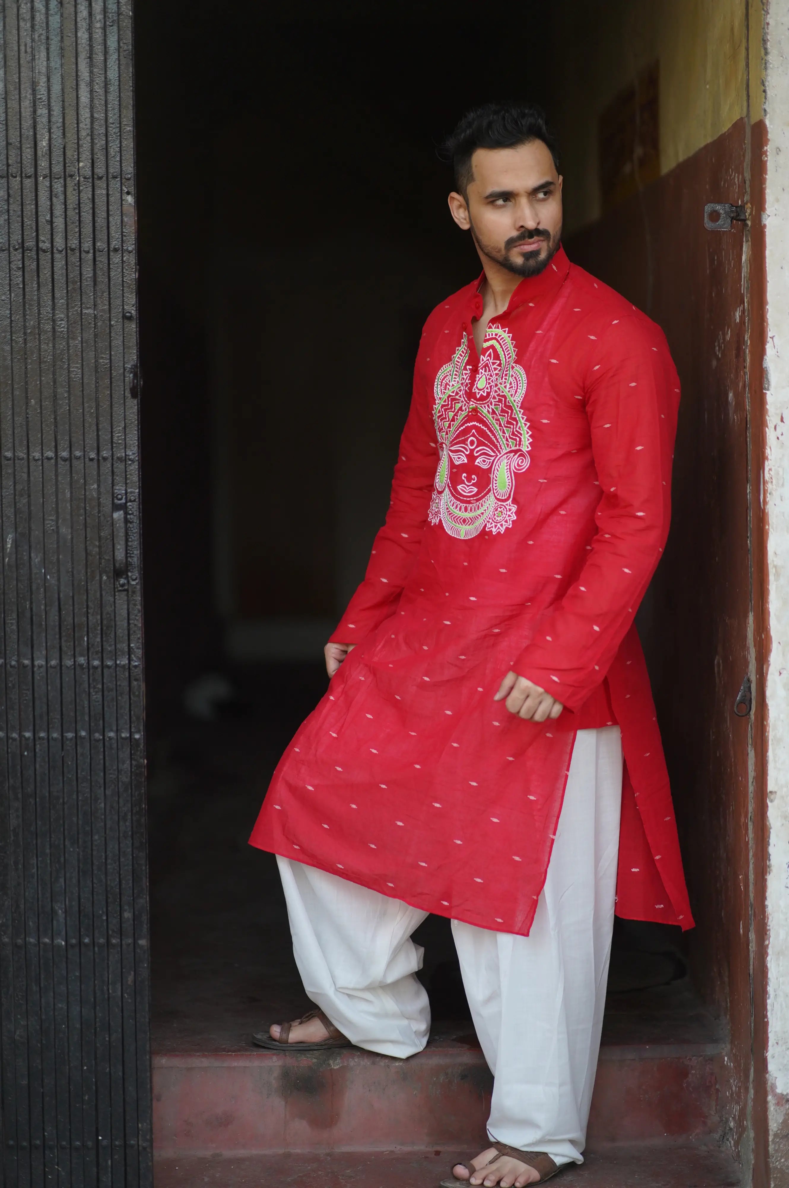 MERE PAAS MAA HAI - JAMDANI LONG KURTA