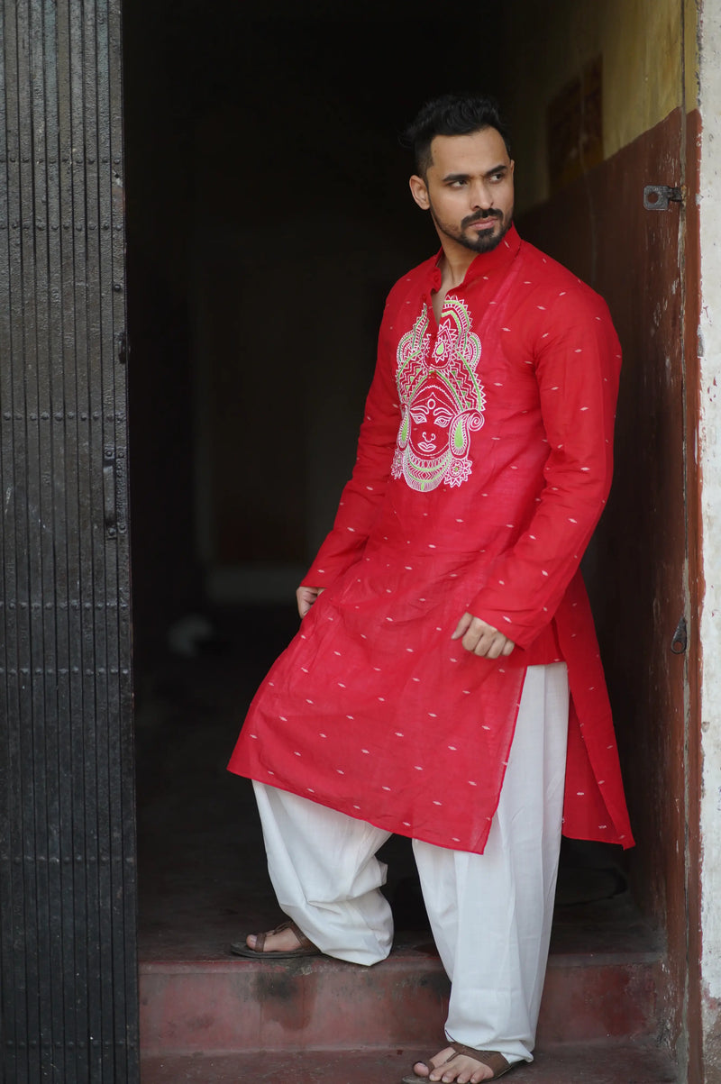 MERE PAAS MAA HAI - JAMDANI LONG KURTA