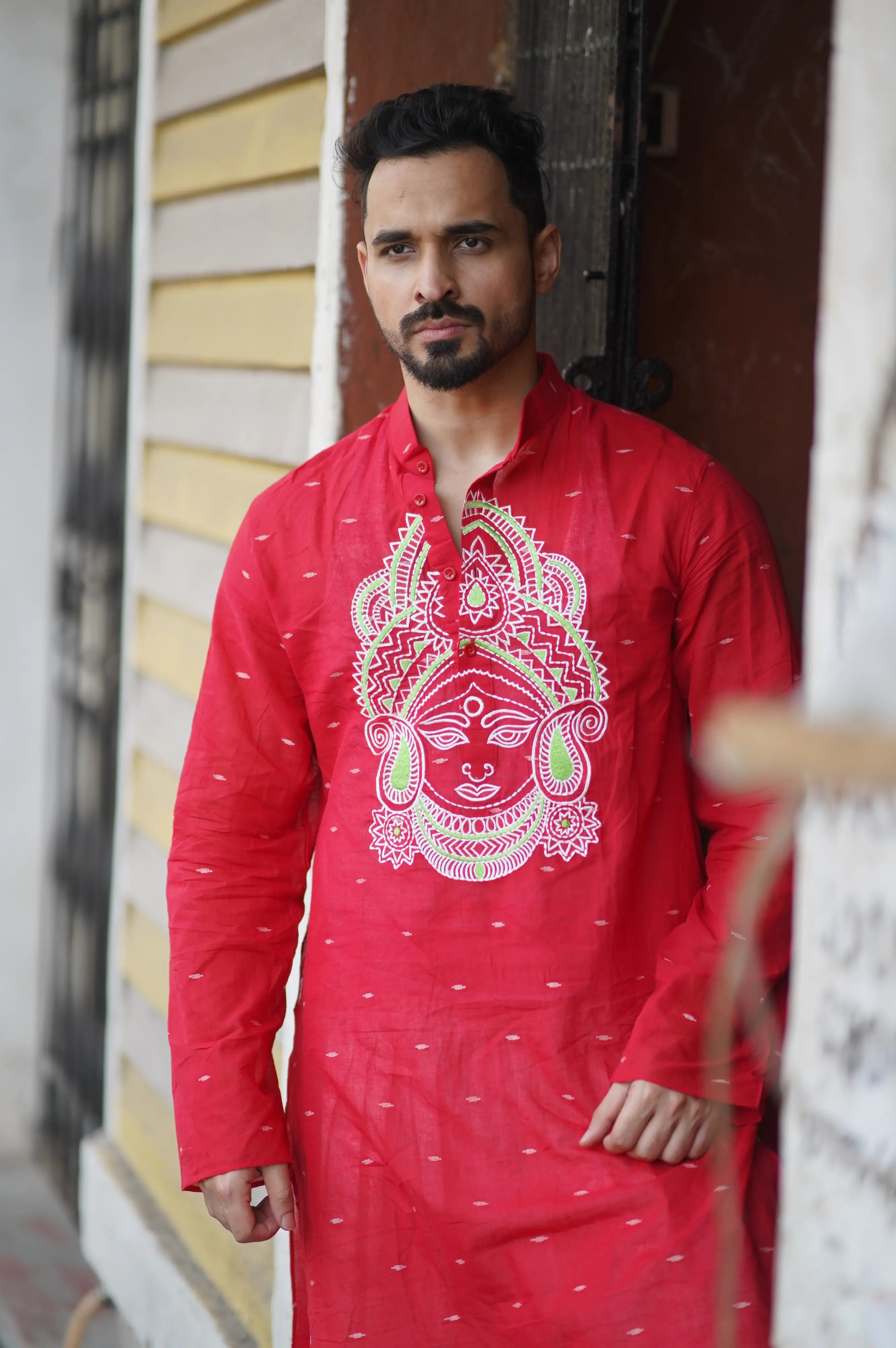 MERE PAAS MAA HAI - JAMDANI LONG KURTA