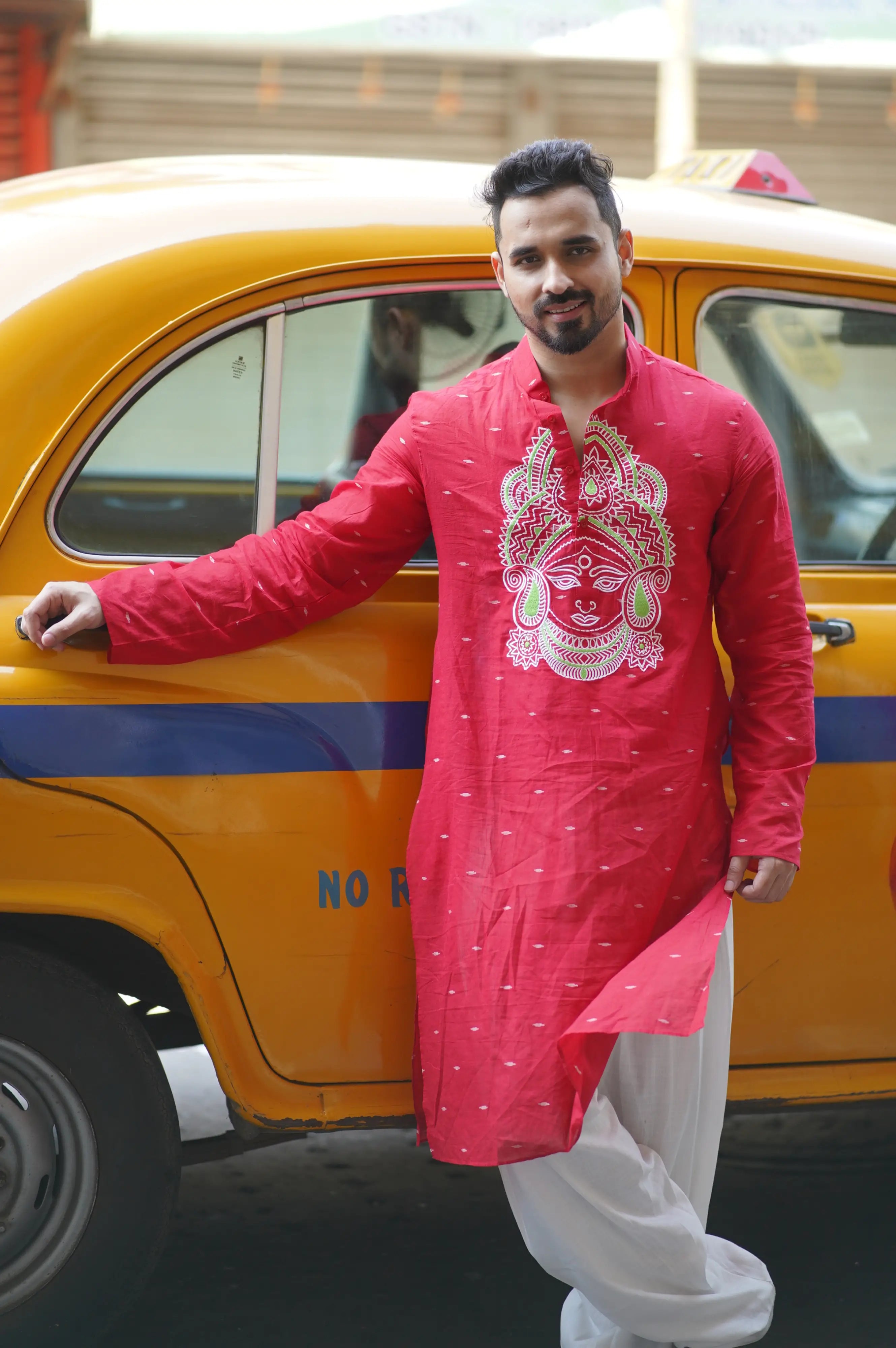 MERE PAAS MAA HAI - JAMDANI LONG KURTA