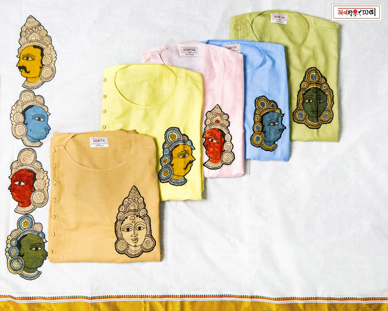 KALAMKARI CASSATA LONG KURTAS