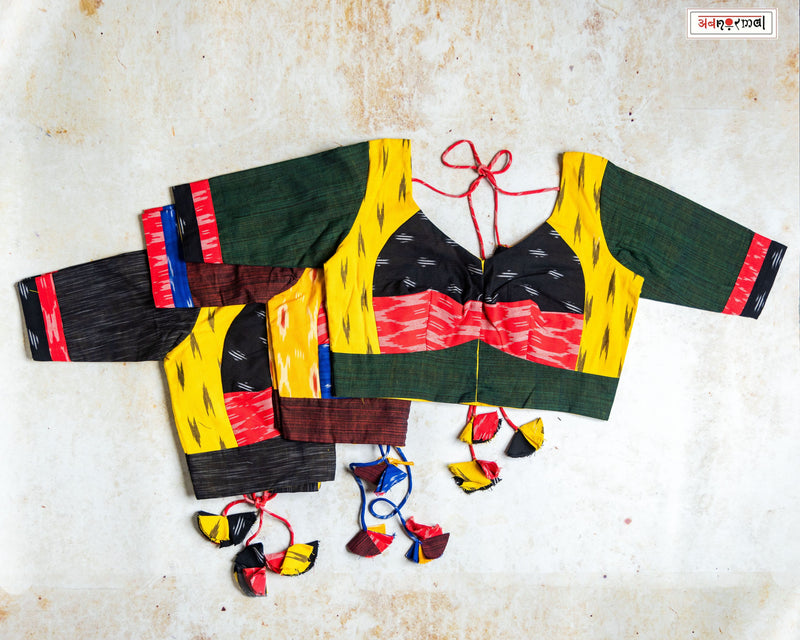 SANGAM 02: IKAT & MANGALGIRI CHOLI