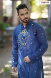 SINGHAM - JAMDANI LONG KURTA