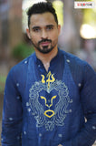 SINGHAM - JAMDANI LONG KURTA