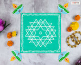 KOLANGAL - RANGOLI FLOOR TILES (SOLD AS A SINGLE PC)