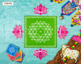 KOLANGAL - RANGOLI FLOOR TILES (SOLD AS A SINGLE PC)