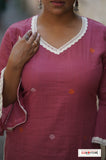 CHARULATA - JAMDANI LONG KURTAS