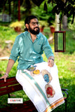 VAATHI - Dhoti & Angavastram set