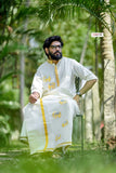 ANAHITA KASAVU DHOTI - GOLD KARA